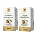 Solgar Damen Balancing Formel - 60 Tabletten, Paket von 2 - Vegan, Kosher Gluten & Dairy kostenlos - 120 Gesamt Servierungen
