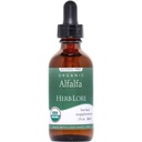 Teinture de feuille d'alfalfa biologique Herb Lore – Supplément de soutien aux herbes liquides sans alcool pour la grossesse, l'allaitement et le bien-être général (2 fl oz)