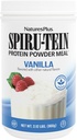 NaturesPlus SPIRU-TEIN, Vanille - 2.12 lbs, Packung mit 3 - Spirulina Proteinpulver - Vitamine & Mineralstoffe für Energie - Vegetarisch, Glutenfrei - 96 Gesamt Servierungen