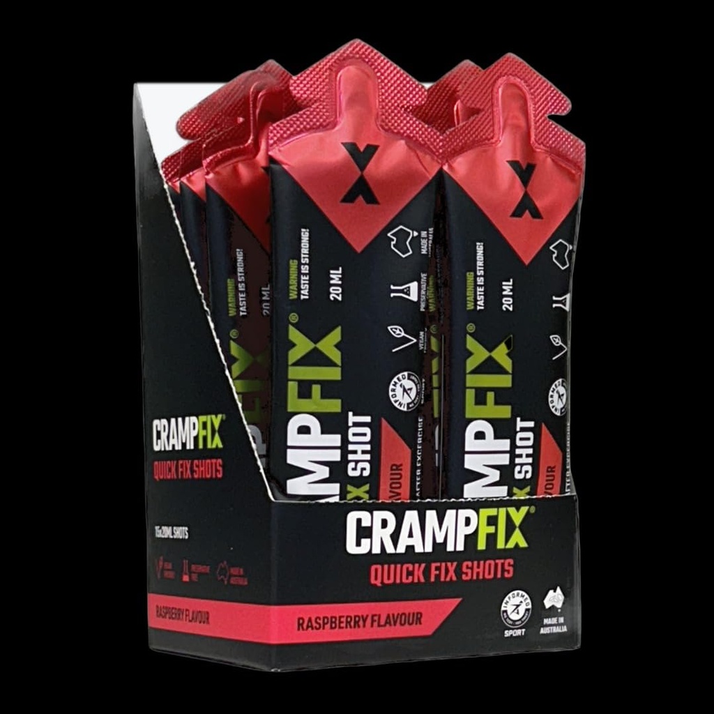 Sportschuh, Verhinderte und Glätten Muskelkrampen in Sekunden, Easy Carry Sachets, 15 Pack, All Natural, Raspberry