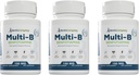 Benfotiamin Multi-B Neuropathy Support Formel 150mg 120 Gelatin Kapseln pro Flasche - Paket von 3 Flaschen