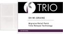 Trio Oh-Mi-graine Patch de soulagement de la migraine