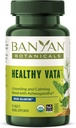Banyan Botanicals Gesunde Vata – Bio Kräuterergänzung mit Ashwagandha, Shatavari & andere Ayurvedische Kräuter für Kalorien und Balanced Well-Being* – 90 Tabletten – Non-GMO Sustainable Sourced Vegan