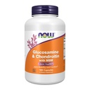 JETZT Lebensmittel Glucosamin 1.1g, Chondroitin 1.2g, mit MSM 300mg, 180 Kapseln (Pack von 2)