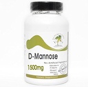 D-Mannose 1500mg // 180 Kapseln // Pure // von PureControl Supplements