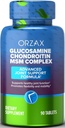 ORZAX All-in-one Joint Support Supplement mit Glucosamin Chondroitin MSM - Turmeric, Collagen, Bromelain & Boswellia Extract Kapseln, Funktion & Komfort - 90 Tabletten