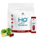 Cellutrex® H2O Elektrolyte – Elektrolyt-Pulver-Getränk-Mix, Zero Sugar, Natürliche Salz-Hydrotion-Packets für Erholung und Wellness, Kirsche Limeade, 20 Sticks