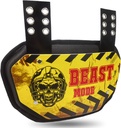 Sport Fußball Back Plate Fußball Backplates für Schulter Pads Fußball, Hintere Schutzuntere Back Pads für Fußball-Spieler, Untere Rücken werden sicher und stilvoll mit dieser robusten Backplate.