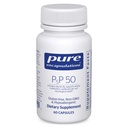 Pure Encapsulations P5P 50 - Aktives Vitamin B6 - Unterstützt Energiemetabolismus und Gehirngesundheit* - Glutenfrei & Non-GMO - 60 Kapseln