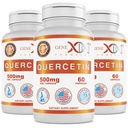 Genex Formeln Quercetin 500mg (60 Kapseln) Non-GMO, Gluten-Free (3 Pack)