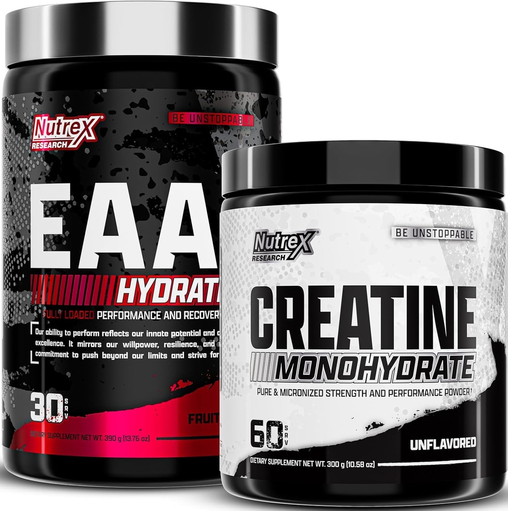Recherche Nutrex EAA Hydratation Poudre monohydratée de fruits et de créatine