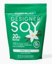 Designer Wellness, Soy Isolate Protein Pulver mit Biotin, Hyaluronsäure und Präbiotika, Vegan, 0 Zucker, Non-GMO, Angel Cake Vanilla, 1,87 lb