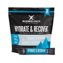 Athlète de la nature - Hydrate et Récupérer les paquets d'hydratation liquide Mélange de boisson d'électrolyte - Récupérer plus rapidement avec Bcaas - 30 paquets d'hydrate à usage unique (Berry Blast),0.49 Ounce (Paquet de 30)