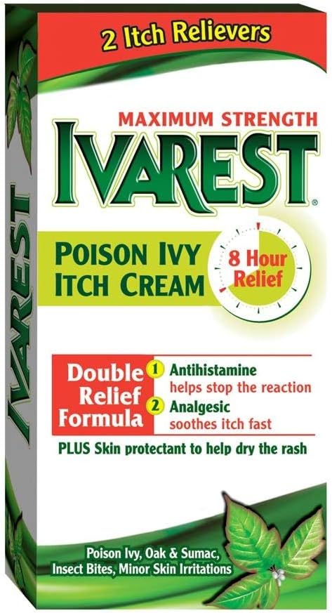 Ivarest Anti-Itch-Creme, Maximale Stärke, Medikamente, 2 Unze - Kaufen Packungen und SAVE (Pack von 2)