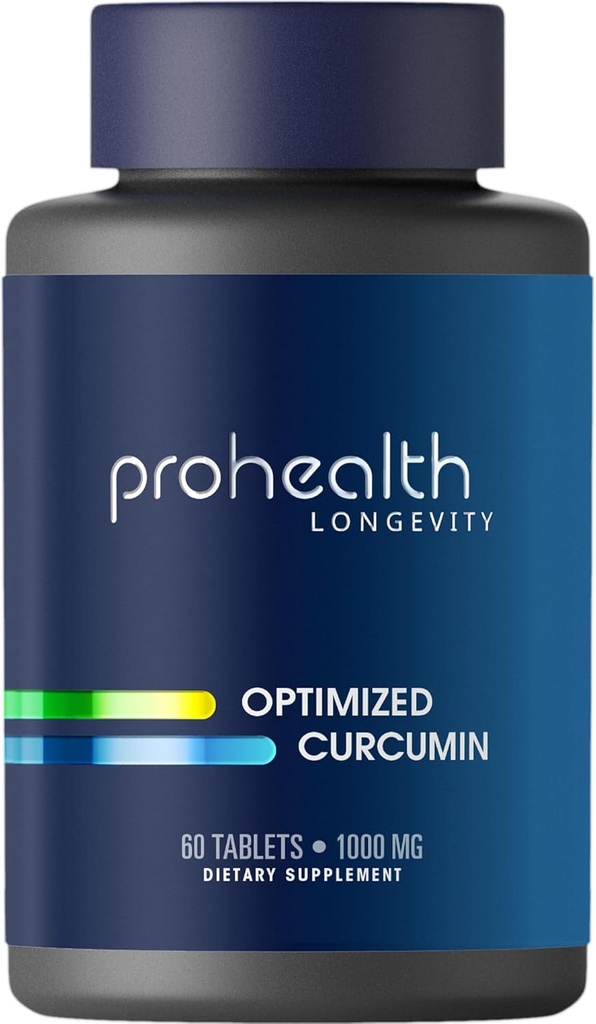 ProHealth Longevity Optimised Curcumin Longvida® - 1000 mg, 60 comprimés