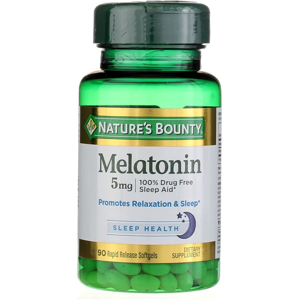 Natur Bounty Melatonin 5mg, 60 Tabletten