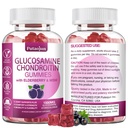 Glucosamin Chondroitin Ergänzungen mit MSM & Elderberry | Glucosamine Chondroitin Gummy für Frauen & Men | Glucosamin Chondroitin Gummis Extra Strength | Joint Supplement | 1 Pack