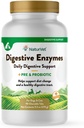 NaturVet Verdauungsenzyme Plus Probiotika Ergänzung für Hunde, Weichkäse, Made in USA mit Global Source Zutaten 90 Count