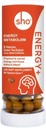 SHO Energy+ Vegan Energy & Focus Supplements 60 Pillen-Matcha Extrakt, Methyliertes B Complex Vitamin B Complex und Koffein natürliche Energie Booster für Männer und Frauen ohne Crash & Jitters, Nachfüllflasche