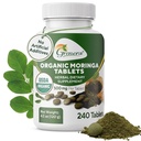 Grenera Moringa Comprimés 240 nos, Supplément à base de plantes Malunggay non enrobé, Pas de revêtement chimique, Superfood vert, Lab testé pour la pureté