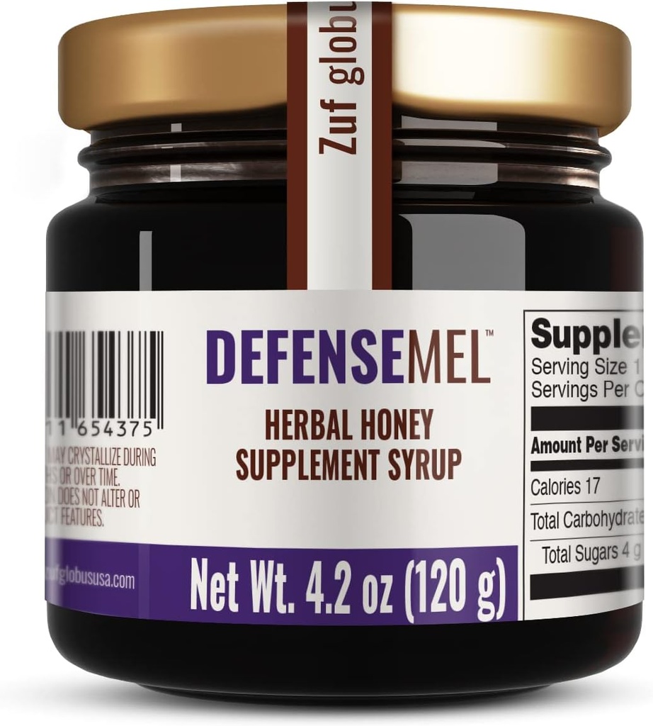 Zuf Globus: DefenseMEL | Unterstützt die natürliche Detox-Prozess Honey Honigergänzung | Botanicals