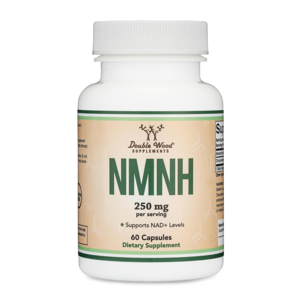 NMNH (complément NMN) seulement ingrédient cliniquement étudié - stimule le NAD+ Niveaux d'antivieillissement et de régénération cellulaire par double bois