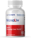 Manna ManaLiv unterstützt die Förderung von Lebergesundheit 60 Tabletten