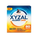 Xyzal 24 Hour Allergy Relief Medicine, Original Prescription Strength Antihistamin, Levocetirizin Dihydrochlorid Tabletten, 5 mg, 80 Count