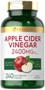 Carlyle Apple Cider Essig Kapseln | 2400mg | 240 Count | Non-GMO, Gluten kostenlose Ergänzung