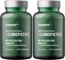 Neuropathie Mélange nutritionnel pour soulager le malaise nerveux, avec acide alpha lipoïque 600mg - Benfotiamine, Vitamines Nerveuses naturelles de résistance maximale, Convient pour les pieds, les mains, les doigts, les jambes