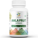 Amla Kapseln 1500mg -120 Veg Kapseln. Rohes und reines natürliches Vitamin C, erhöht natürlich Immunität, Haut Glow, Energie und abundante Antioxidantien. Ganze grüne SuperFood Nutrition. Nicht GMO-Gluten kostenlos.