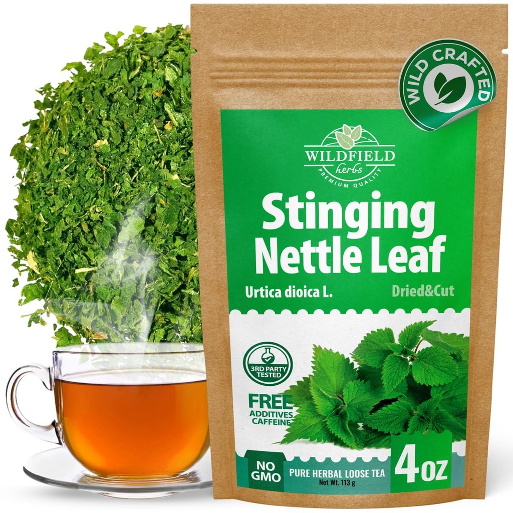 4 oz. Getrocknete Netzel Blatt Tee Ortiga Planta Nettle Herb Bulk Stinging Nettle Blatt Kräutertee (Urtica dioica) - 113g Stinging Nettle Leaves Kräutertee ortiga verde te