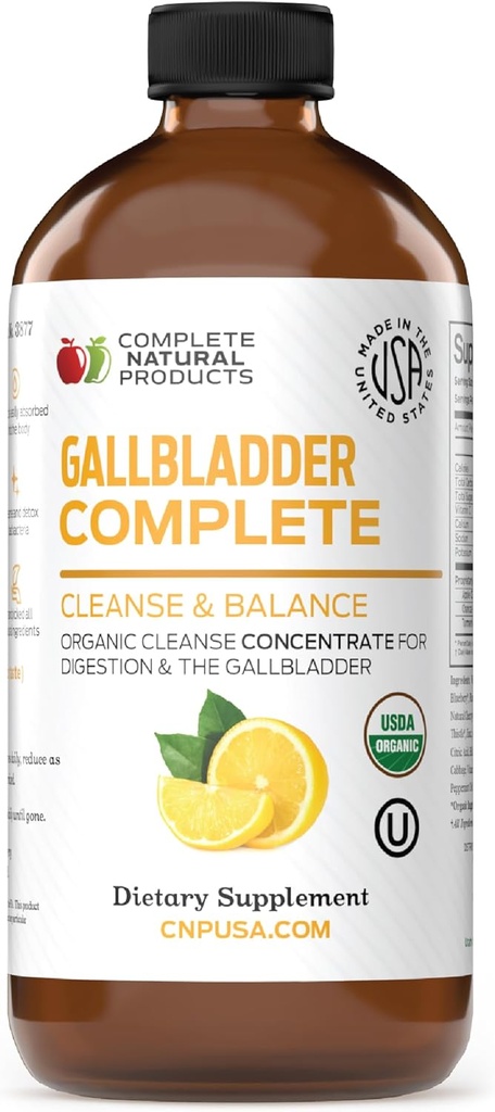 Gallbladder Complete 8oz, Liver Complete 8oz, Organic Chanca Piedra Konzentrat 8oz, Organic Chanca Piedra Kapseln 8oz & Gallbladder Complete Bundle