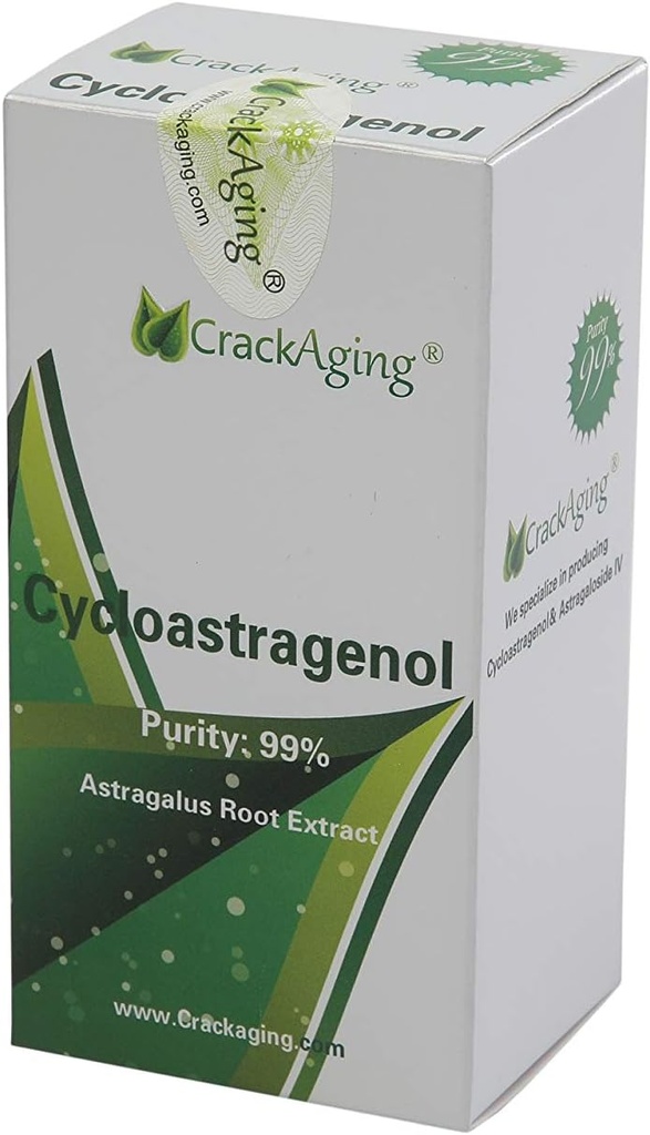 Crackaging Super-Absorption Cycloastragenol 98% 5mg 120 caps Anti-Aging Reaktivat & DNA Cell Telomerase Supplements Stärke Faction Longevity Classic Formel