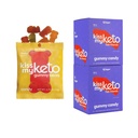 Kiss My Keto Candy Gummy Bears 12-Pack + Keto Gummies Fisch 12 Pack