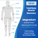 Relief für Muscle Cramps Foam - Fast-Acting für Spasms und Beine Soreness - Magnesiumsulfat - Stop Prevent Cramps - Alle natürlichen Rehab Erholung - Beine, Kalben, Hals, Rücken, Gelenkschmerzen Relief