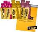 Honey Stinger Bio Energy Gels – Variety Pack mit Aufkleber – 12 Count – 4 jeder Geschmack – Energiequelle für jede Aktivität – Acai Pomegranate, Gold & Fruit Smoothie