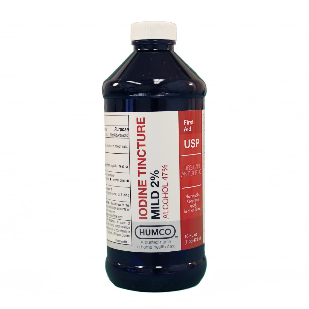 Humco Mild Iodine Teinture USP - 16 oz