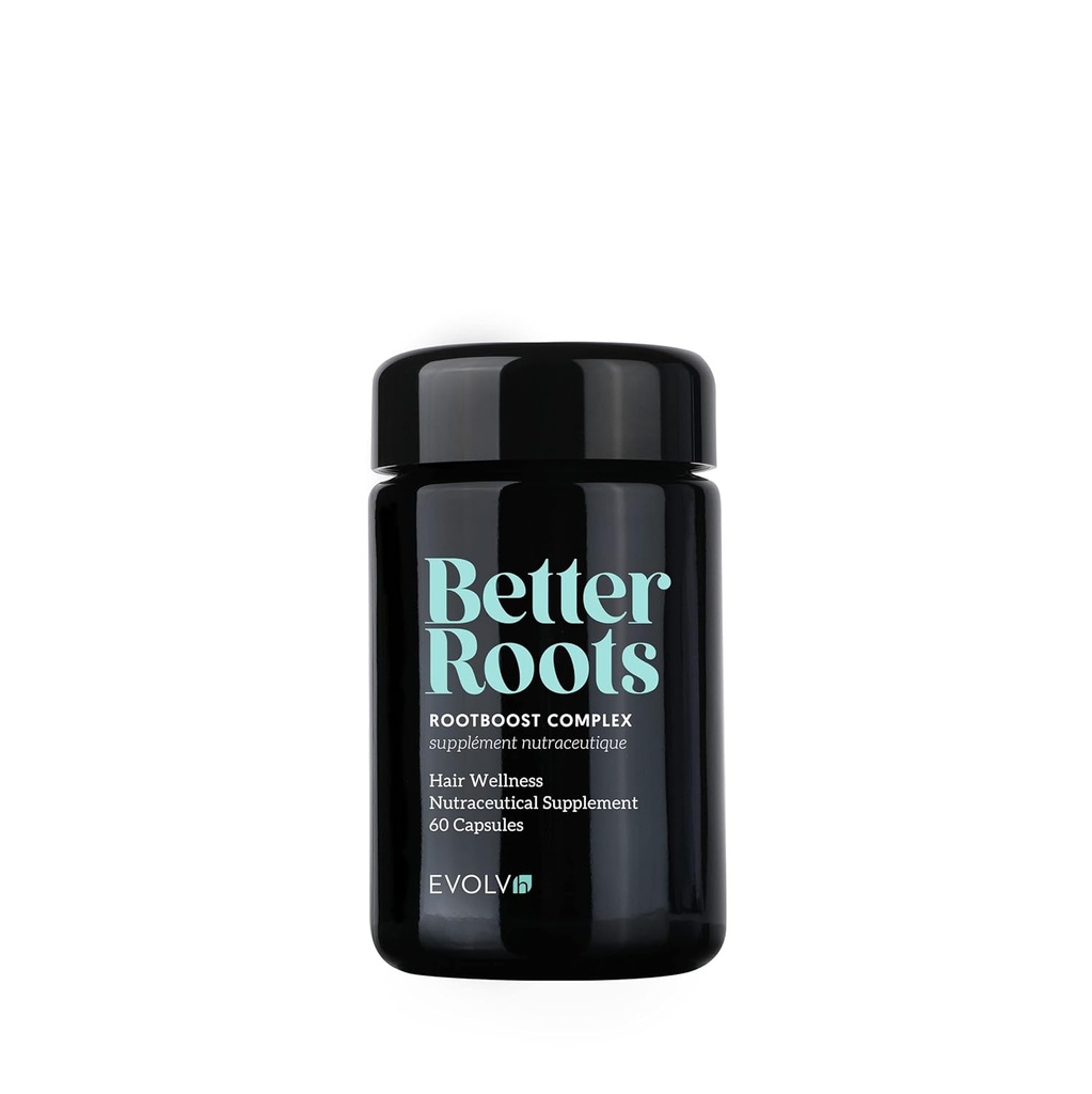 EVOLVh - Meilleures racines RootBoost complexe supplément nutraceutical pour la croissance des cheveux sains.