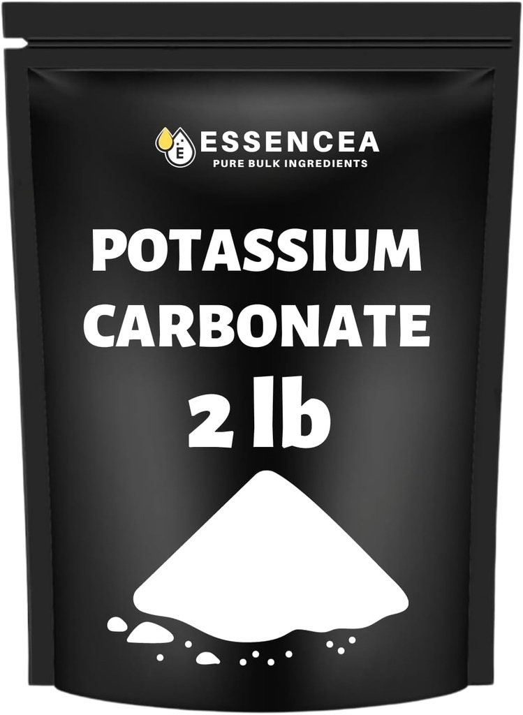 Carbonate de potassium 2lb par Essencea Pure Bulk Ingredients.