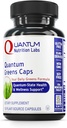 Quantum Nutrition Labs Greens Capsules - Super Greens Capsules, Greens Supplements, Superfood Blend für Wellness, Bio Veggie Pillen mit Kale, Leafy Greens, Alfalfa - 150 Vegetarische Kapseln