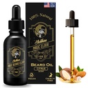 Slickhare Bartöl für Männer | Alle natürlichen, organischen Bart & Schnur Wachstumsöl für Männer | 1 Fl oz Pack von 1, Made in USA | Geschenke für Männer, Boyfriends Husband | Citrus Duft Bart Weichspüler für Männer