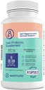 WELMATE Saccharomyces Boulardii.com Supplément probiotique quotidien de 10 milliards de CFU.U. Immmune Support Digestif Santé Vegan.Organique Sans gluten.