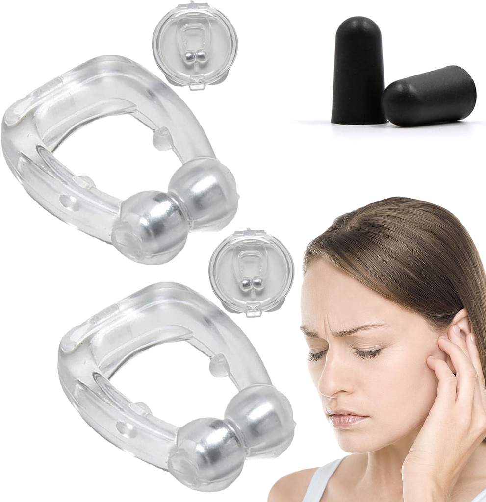 Tinnitus Relief für Ringe Ohren, Acupeace Tinnitus Relief Gerät, Acupeace Anti Tinnitus Relief Ohr Clip, Gerät zum Stoppen Ohrring (1Pair)