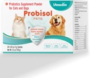 Probisol Haustiere, Probiotisches Pulver für Hunde und Katzen, hilft, ein gesundes Immunsystem, Verdauungssystem zu unterstützen, Foul-Smelling Waste, bessere Verdauung/Milk Flavored / 5.3oz (150g)-30 Pakete