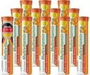 T-D allemand Multvitamine 10 vitamines - 240 boissons véganes comprimés effervescents - Arôme orange - Fabriqué en Allemagne