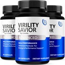 (3 Pack) VirilitySavior Pillen, VirilitySavior, VirilitySavior Capsules Advanced Formula, Offizielle VirilitySavior Alle natürlichen Kapseln, VirilitySavior Pills Bewertungen, 180 Kapseln für 3 Monate