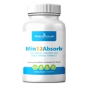 MIN12AbsorbTM Essential & Trace Mineral Complex | Soy-Free, Non-GMO, Vegan, 30-Tage-Versorgung - Verbesserte Absorption für zelluläre Gesundheit und tägliche Vitalität