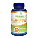 Herbalxpress Vitamine C 500mg avec Rose HIPS, Acide ascorbique et Citrus Bioflavonoïdes 50 Comprimés (1 Tub) - The Powerful Duo:- Une approche complémentaire pour stimuler votre système immunitaire.