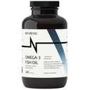 Triple Strength Omega 3 Fischöl 4200mg - Burpless | Über 2200mg Omega 3 Fettsäuren | 1200mg EPA + 900mg DHA | Die besten essentiellen Fettsäuren | Wild Caught/Deep Sea Fish, Lemon Flavored - 240 Softgels
